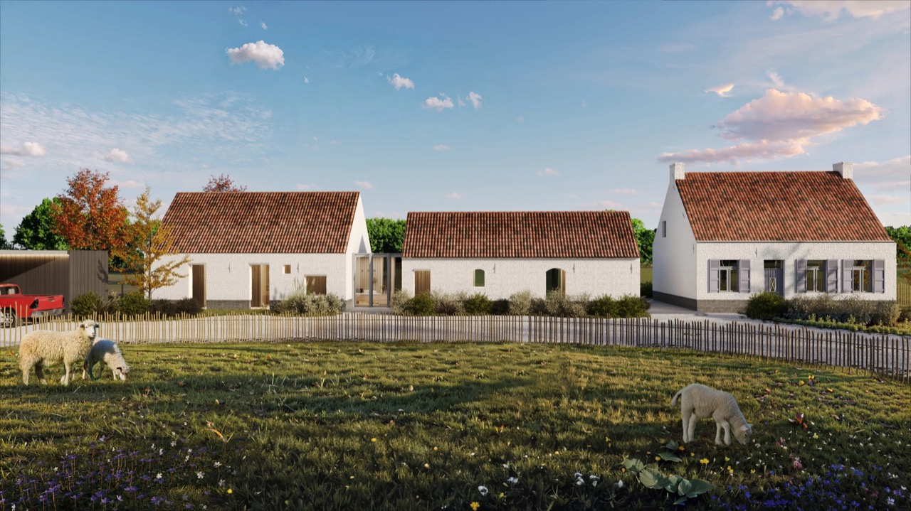Architectuurvisualisatie aanzicht
